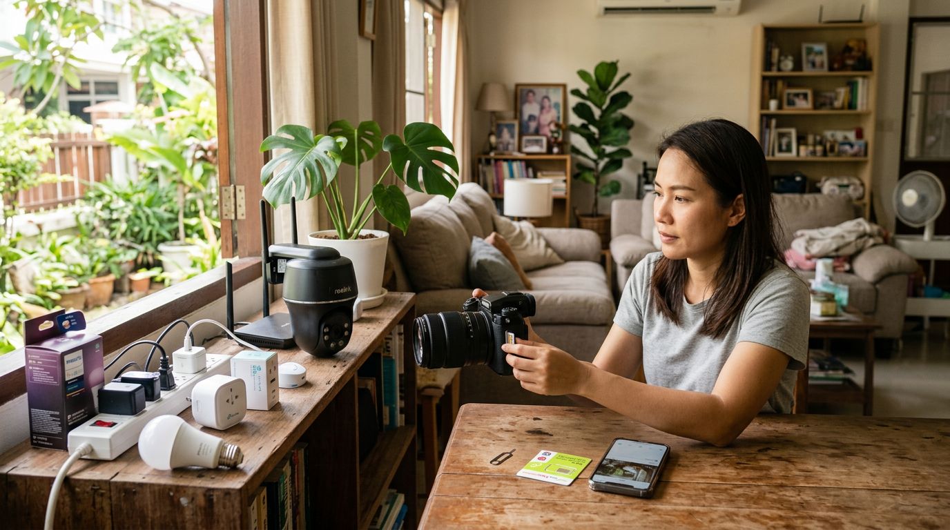 กล้องวงจรปิดใส่ซิมไม่ใช้เน็ต ใช้ได้จริงไหม และเหมาะกับสถานการณ์แบบไหน