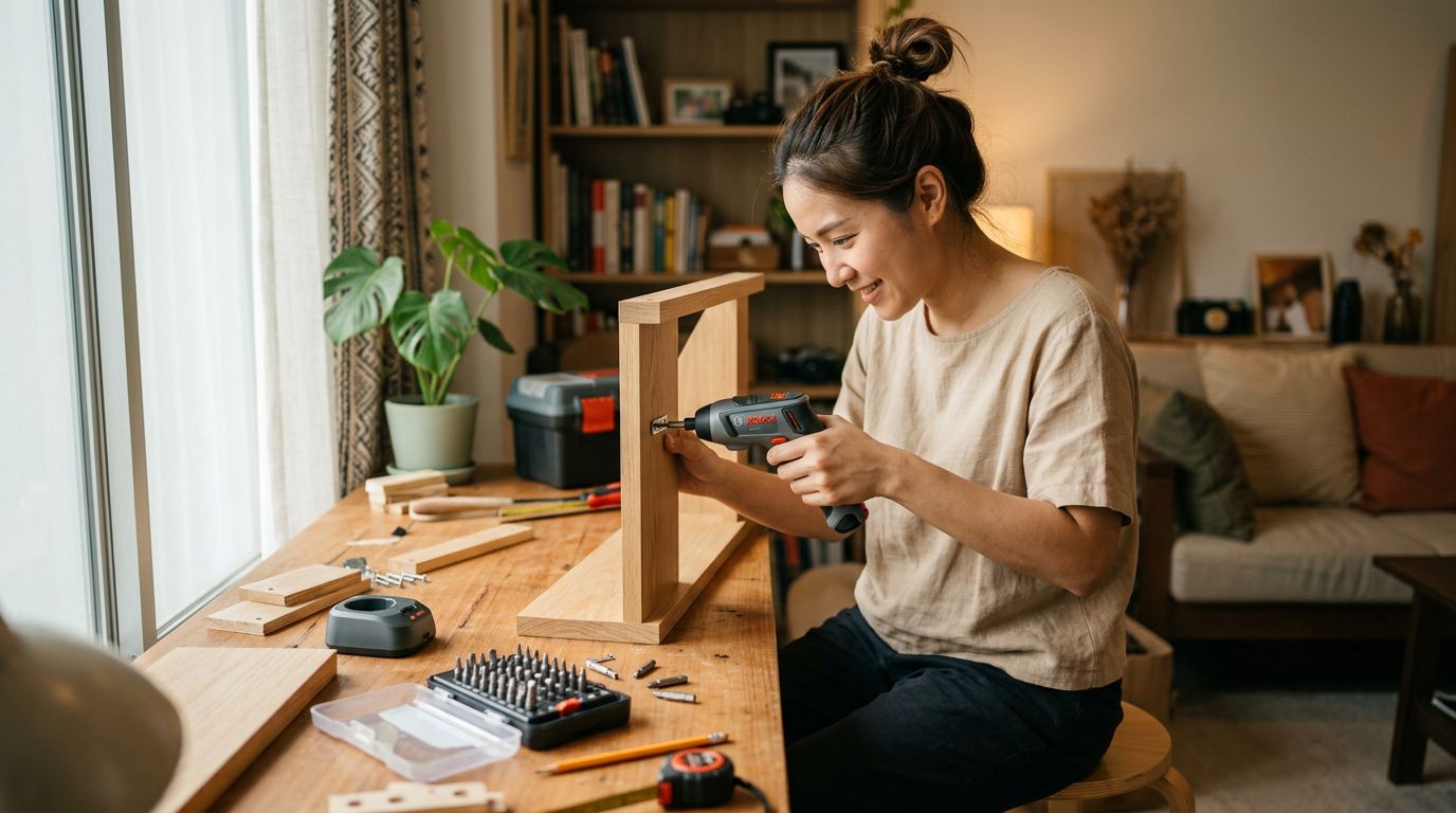 ไขควงไฟฟ้าขนาดเล็กสำหรับ DIY คอนโด เลือกกำลังไฟกับหัวเปลี่ยนแบบไหนให้ใช้ได้จริงไม่พังง่าย